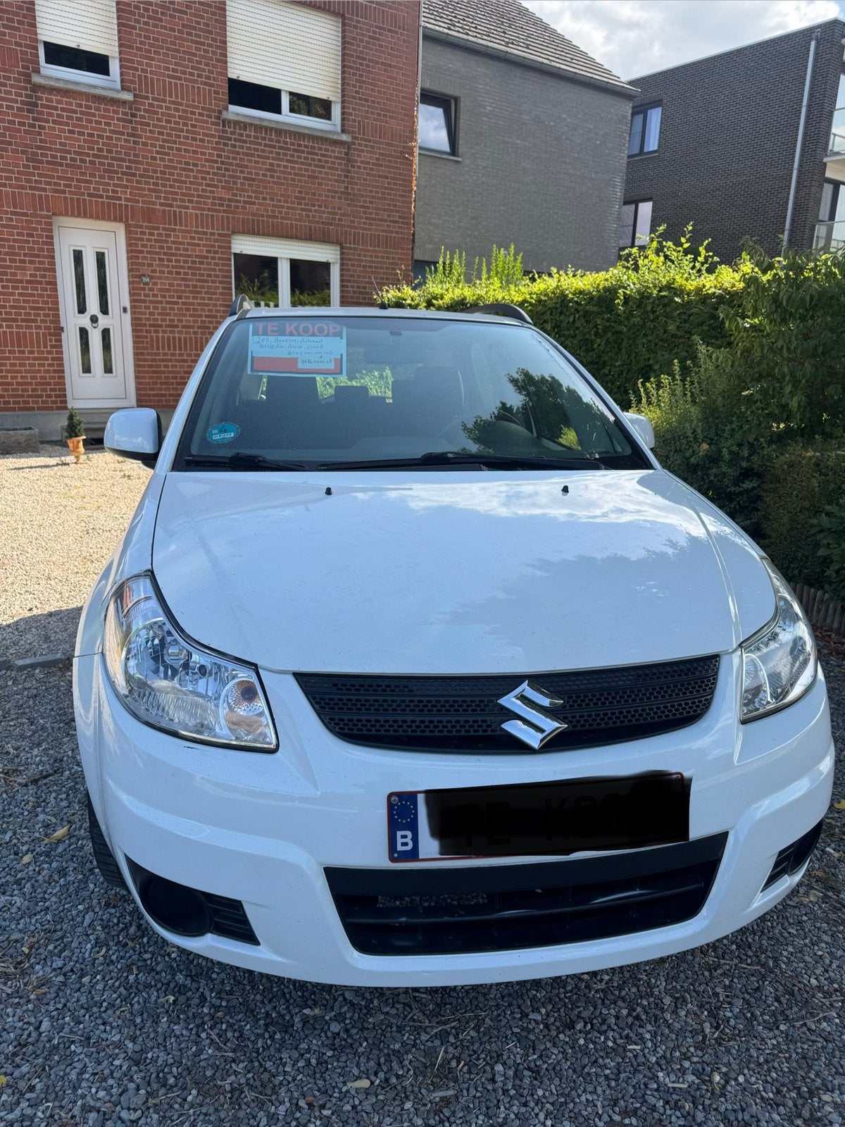 Suzuki SX4, benzine, automatic, 10/2011, 141110km, Auto's, Suzuki, Automaat, 4 cilinders, Wit, 5 zetels