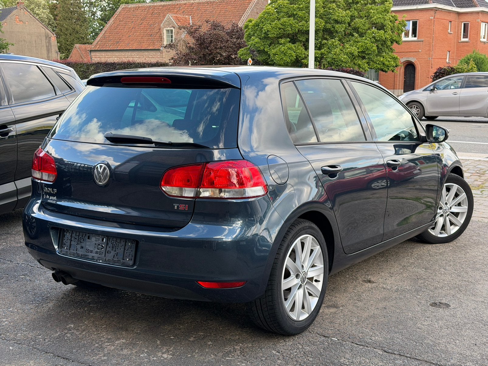 Volkswagen Golf 6 1.4 TSI Highline – Airco – Cruise Control, Voorwielaandrijving, Euro 5, Stof, Zwart