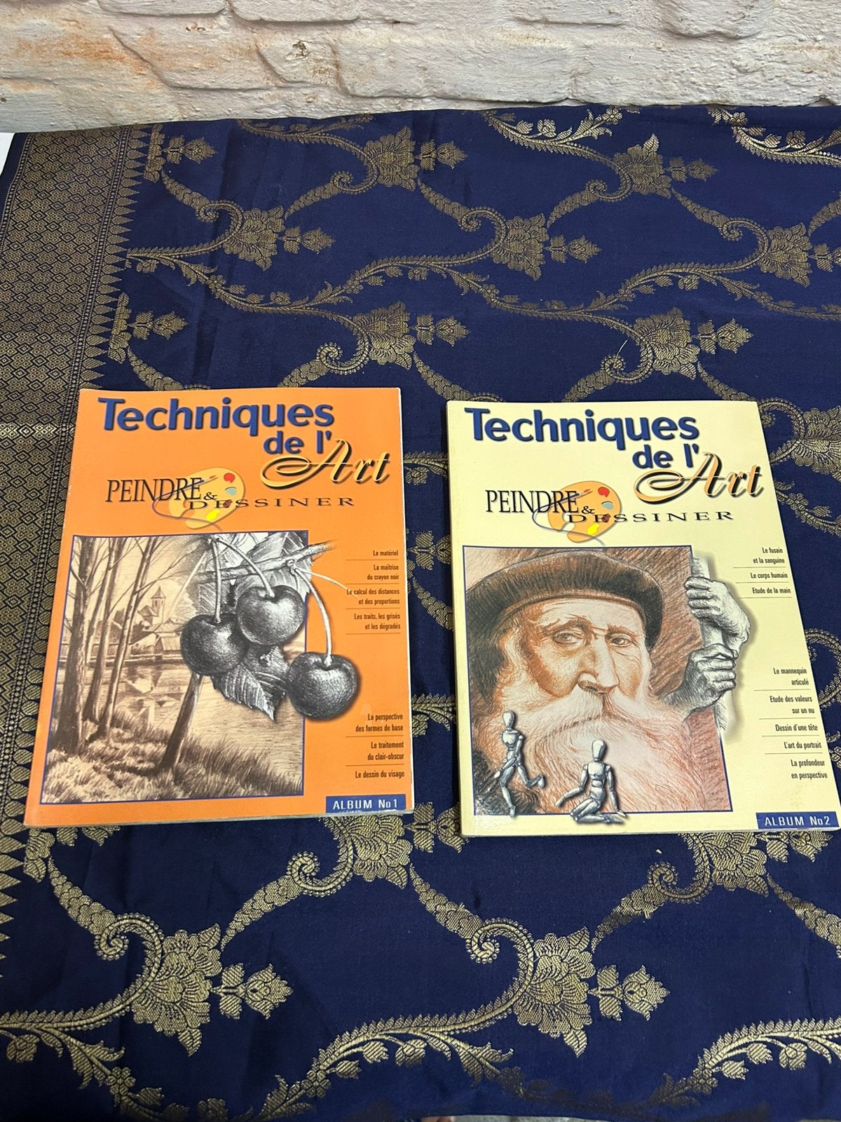 Techniques de l’Art – Peindre & Dessiner – Albums n1 et n2, Boeken, Ophalen, Gelezen