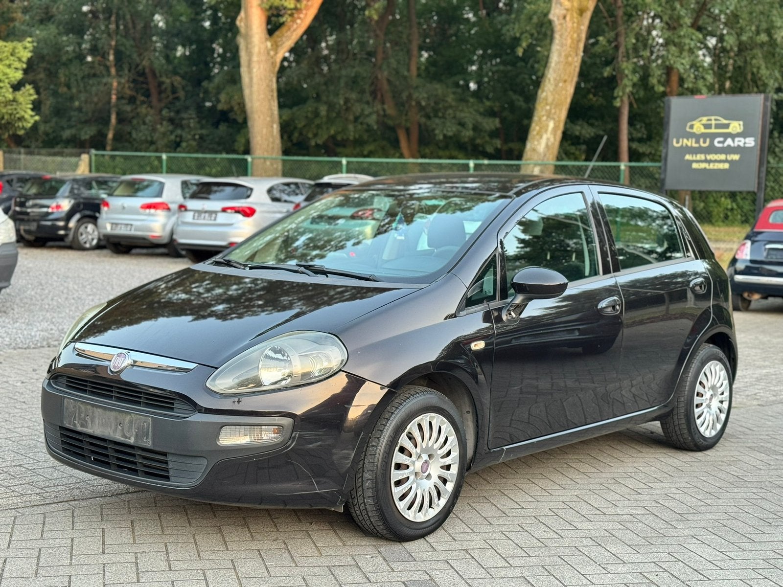 FIAT PUNTO 2010 1.3 DIESEL, Autos, Fiat, Bluetooth, Achat, Entreprise, Noir