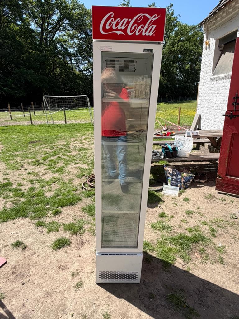 Coca-Cola koelkast Nieuw, Ophalen, Nieuw, Minder dan 45 cm, 160 cm of meer