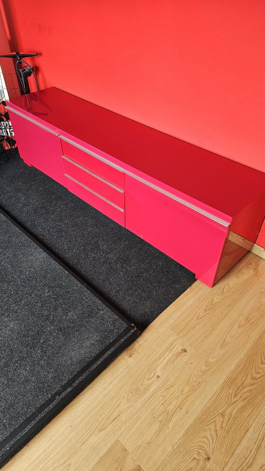 Tv meubel ikea, Ophalen