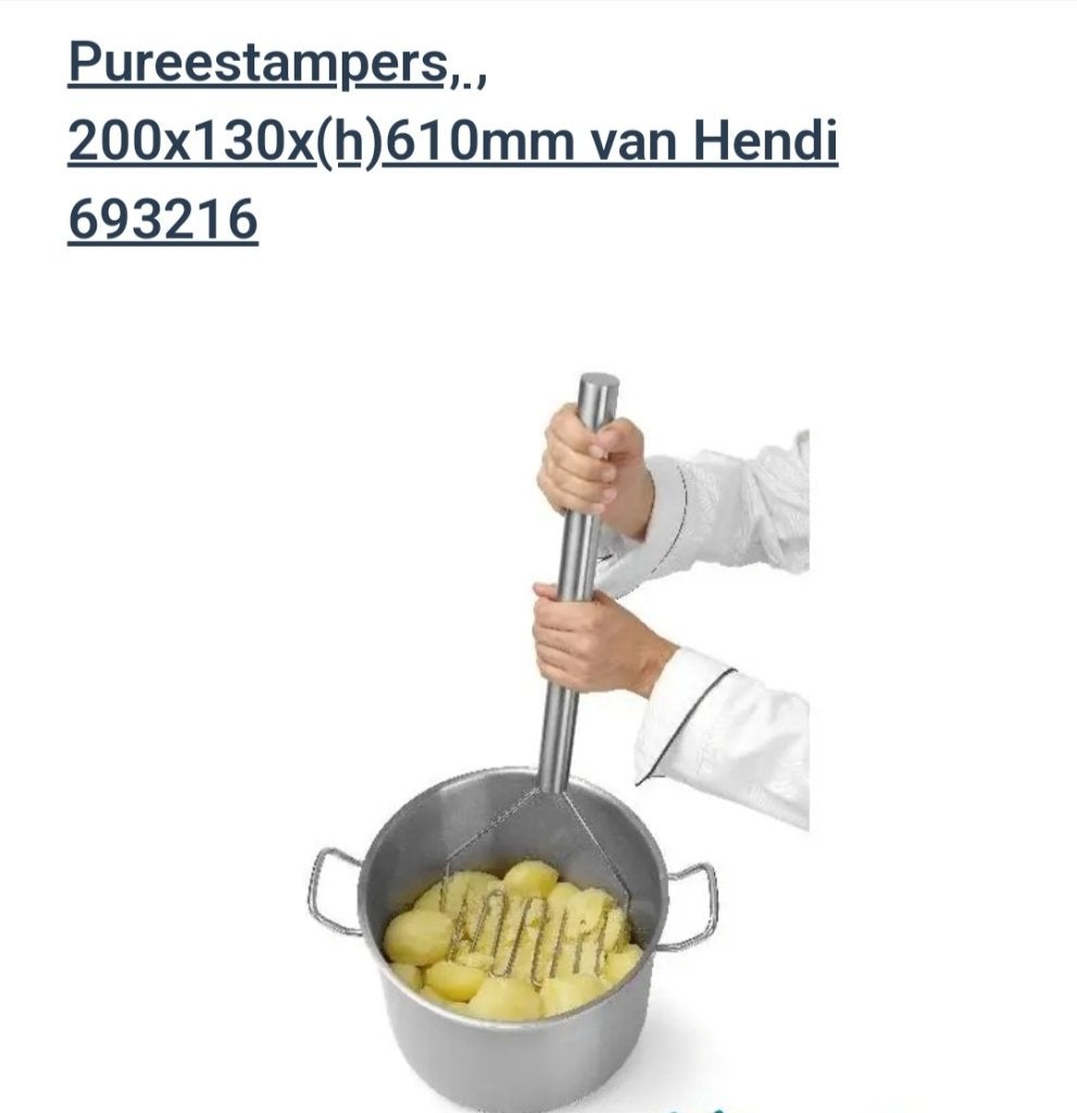 Puree stamper, Overige kleuren, Overige typen, Nieuw, Ophalen of Verzenden