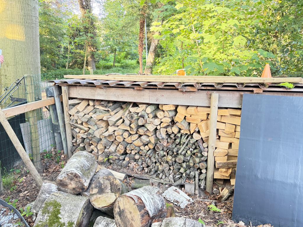 Droog brandhout, Tuin en Terras, Brandhout, 6 m³ of meer, Ophalen, Blokken