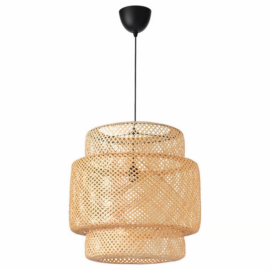 Bamboe hanglamp Ikea, Ophalen, Gebruikt