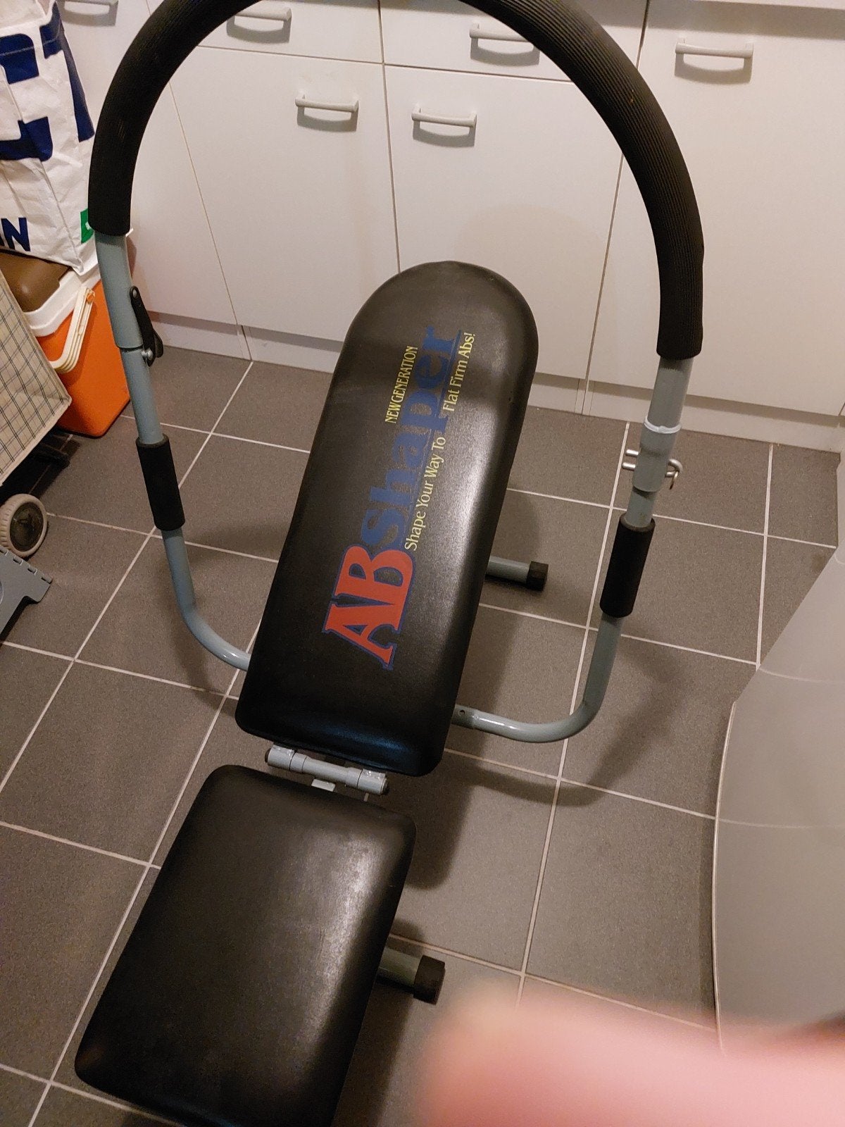 Fitness  toestel, Ophalen