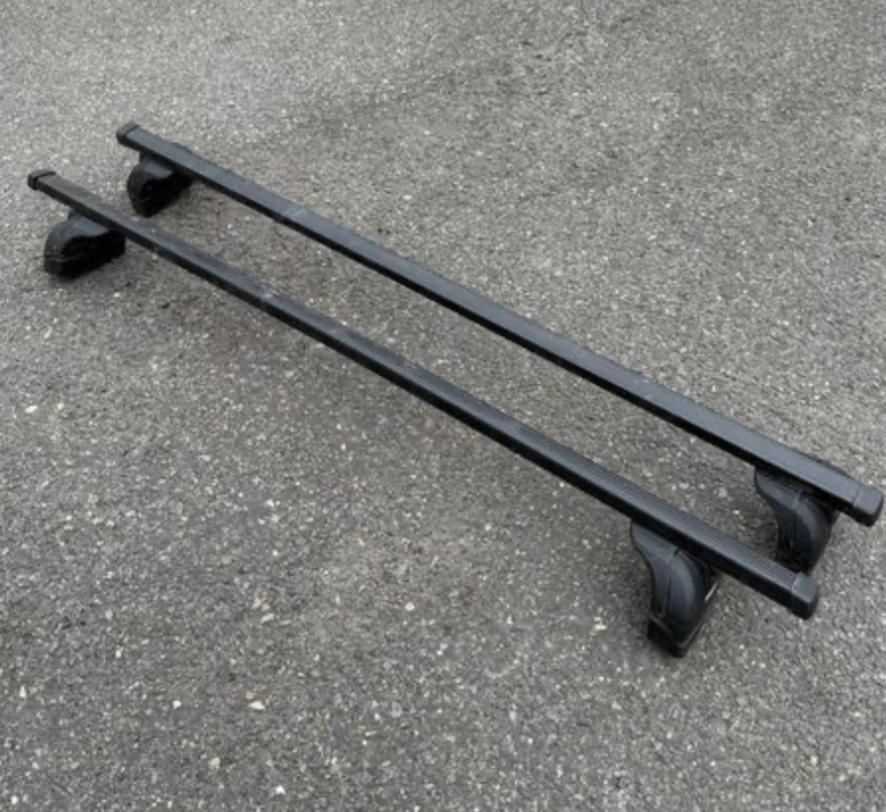 barre de toit universelle mercedes class C w205 thule, Enlèvement, Utilisé, Mercedes-Benz