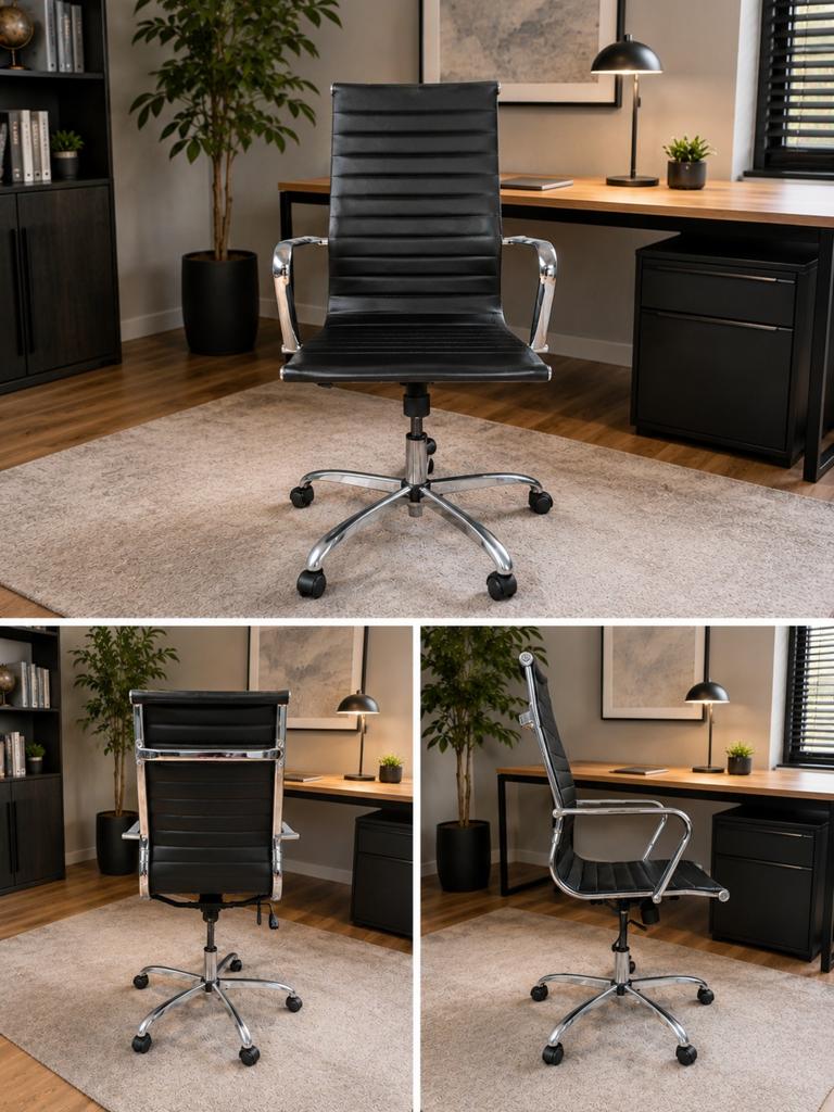 Comfortabele design kantoorstoel op wielen, Huis en Inrichting, Bureaus, Modern, Ophalen