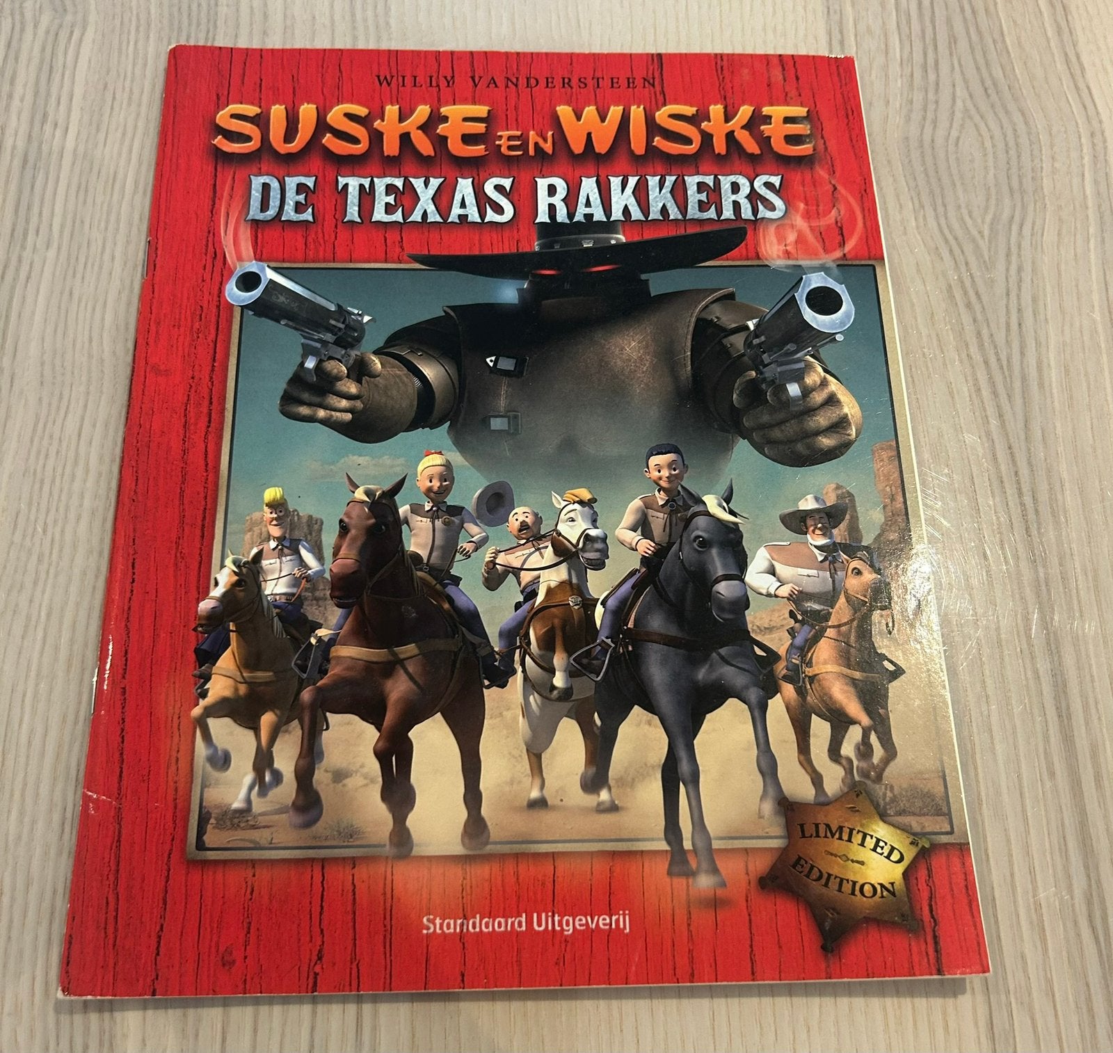 Suske en Wiske: De texas rakkers, Enlèvement ou Envoi