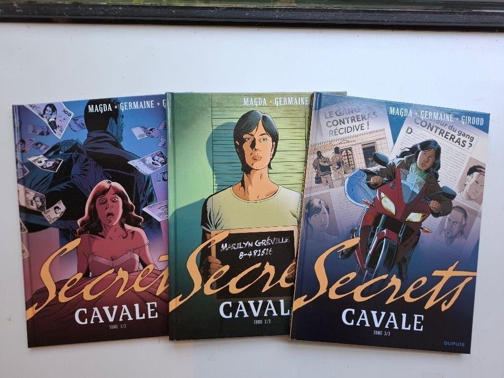 SECRETS "CAVALE" TOMES 1 à 3 SERIE COMPLETE TTBE TOUS EO!, Livres, Série complète ou Série, Enlèvement ou Envoi, Comme neuf