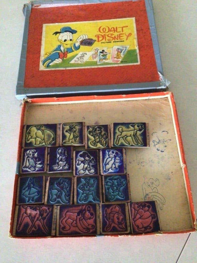 Timbres Walt Disney, Enlèvement, Utilisé