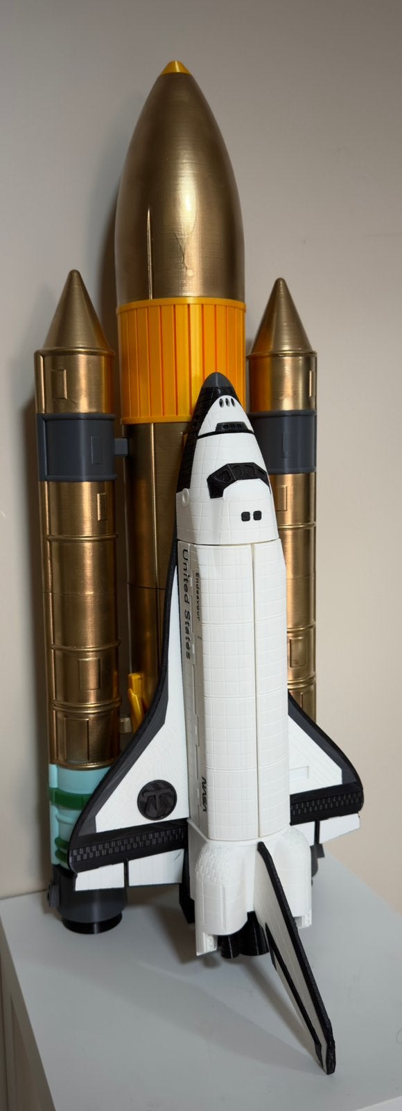 Boosterpakket voor de Space Shuttle Endeavour, Ophalen of Verzenden, Zo goed als nieuw