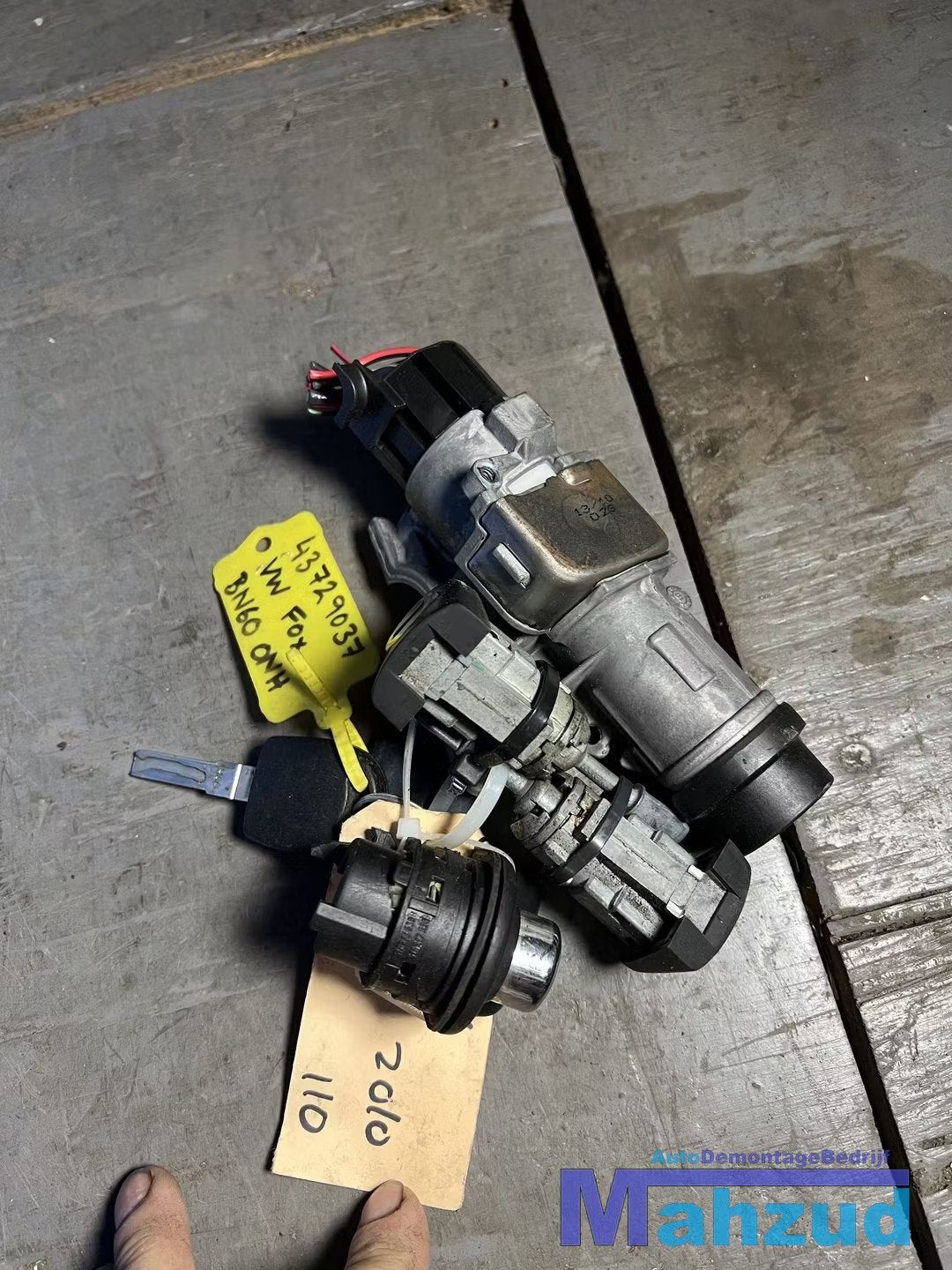 VW FOX Contactslot sleutel set 2003-2012, Auto-onderdelen, Gebruikt, Volkswagen, Volkswagen AG, Vw@volkswagen.de