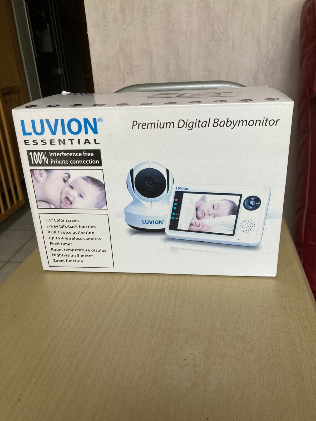 LUVION Premium Digital Babymonitor, Kinderen en Baby's, Ophalen, Nieuw, Camera