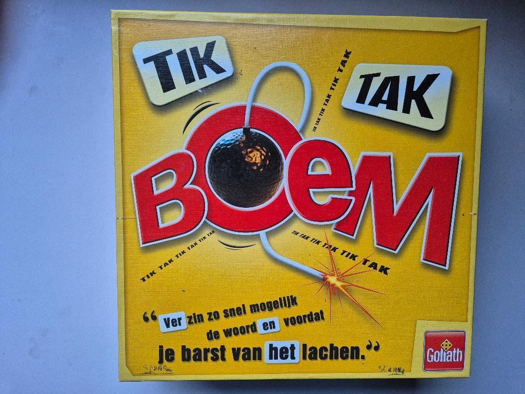 Tik Tak Boem, Vijf spelers of meer, Ophalen of Verzenden, Zo goed als nieuw, Goliath