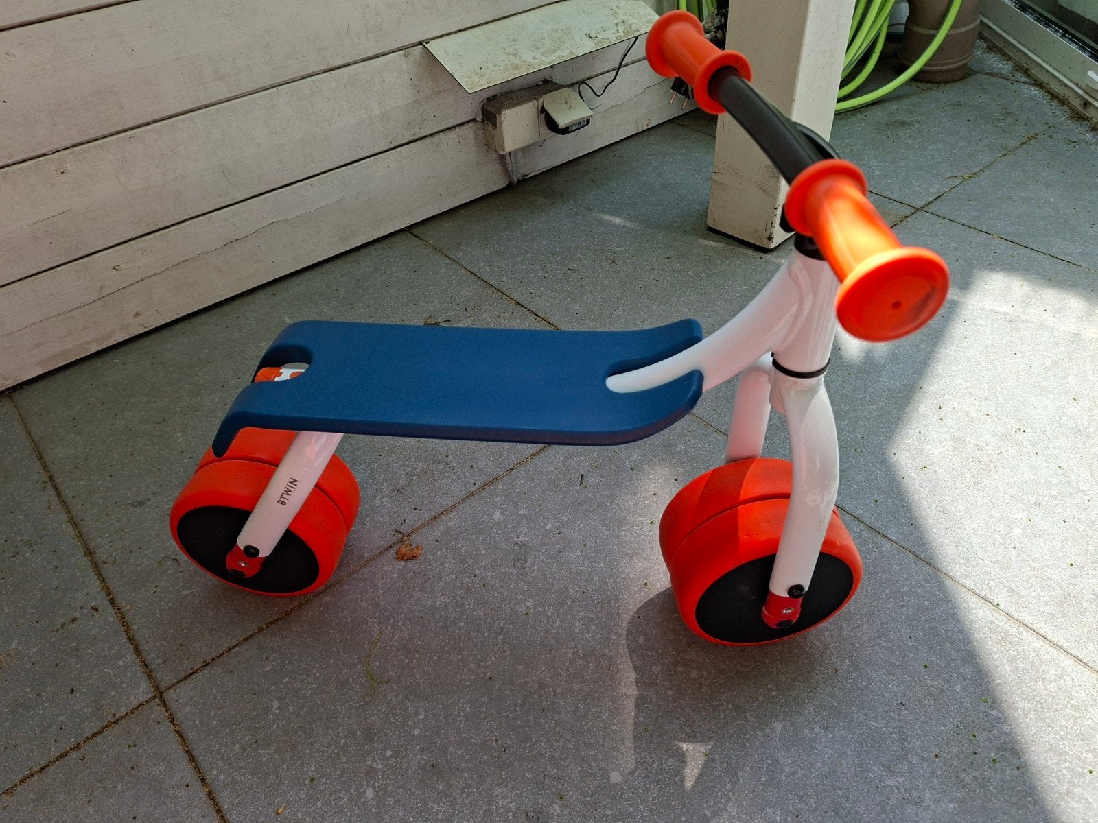 Loopfiets, Ophalen