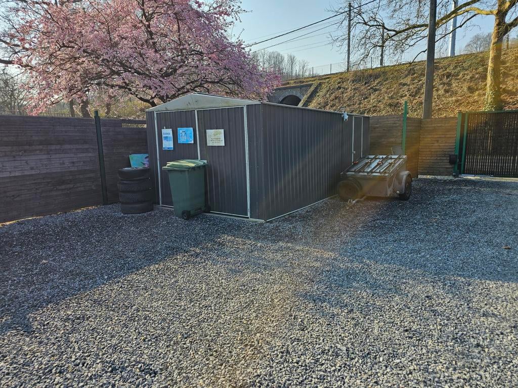 Garage en tole, Enlèvement