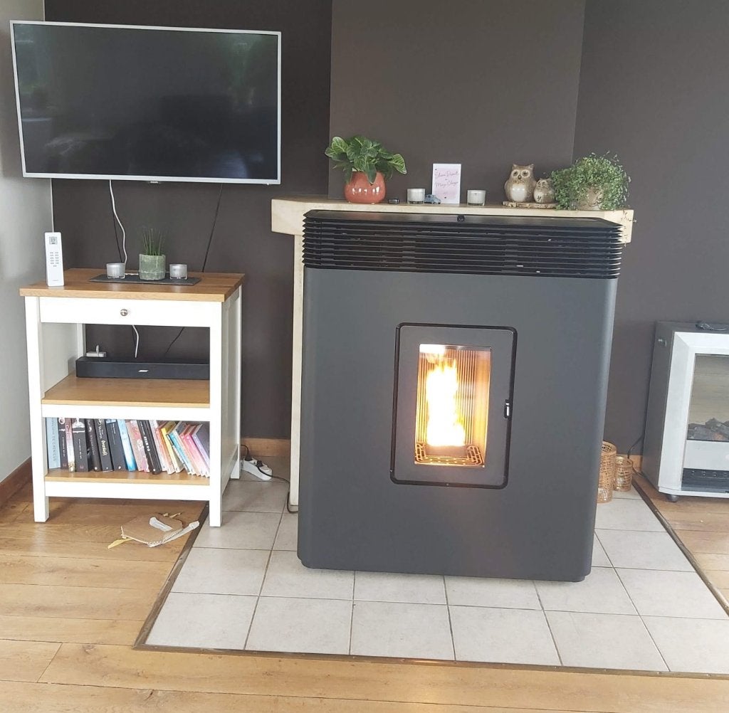 Pelletkachel - MCZ Philo Comfort Air (14kw), Ophalen, Gebruikt, Overige brandstoffen, Pelletkachel
