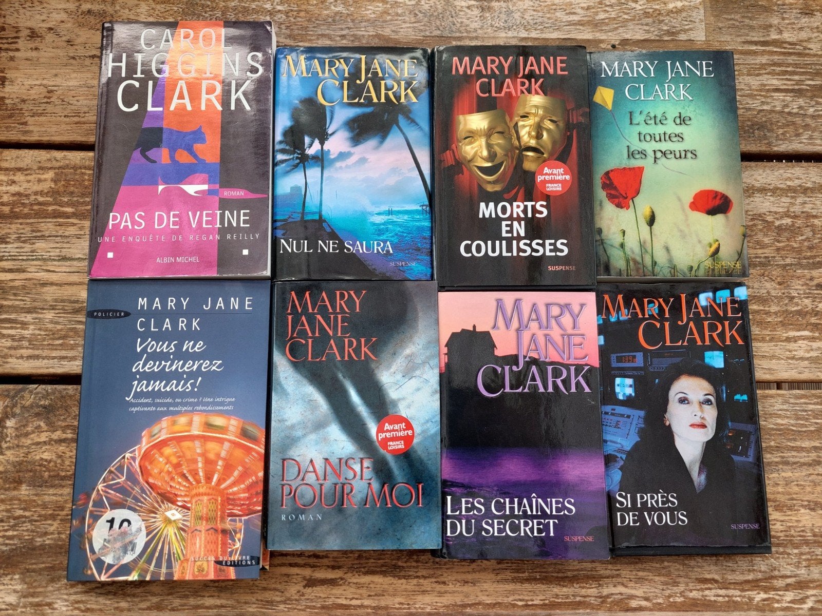 Ensemble de Romans Mary Jane Clark et Carol Higgins Clark, Ophalen, Zo goed als nieuw