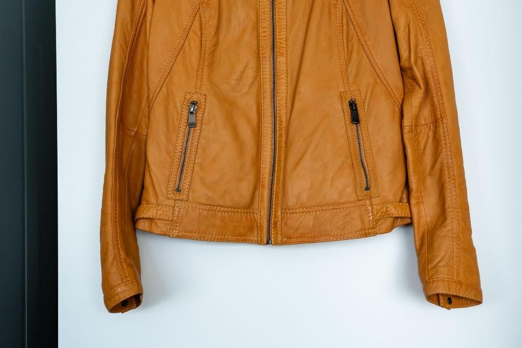Gilet en cuir, marque Oakwood, NEUF, taille S, Neuf, Autres couleurs, Taille 36 (S), Oakwood