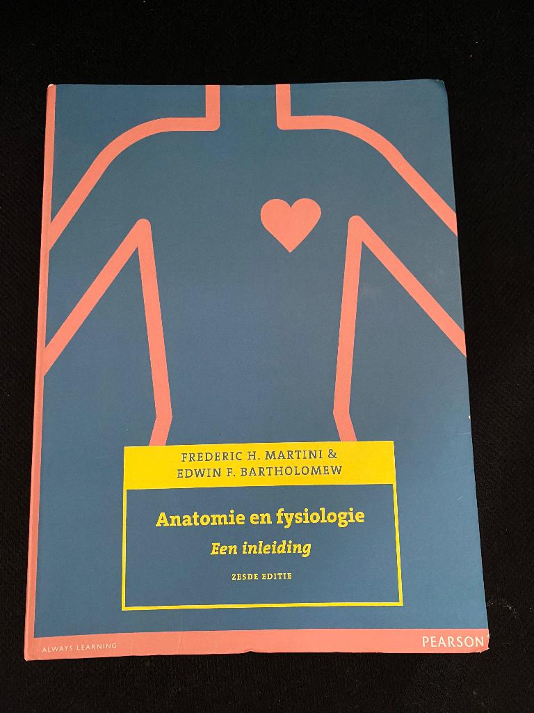 Boek - anatomie en fysiologie, Boeken, Studieboeken en Cursussen, Ophalen, Gelezen, Hoger Onderwijs