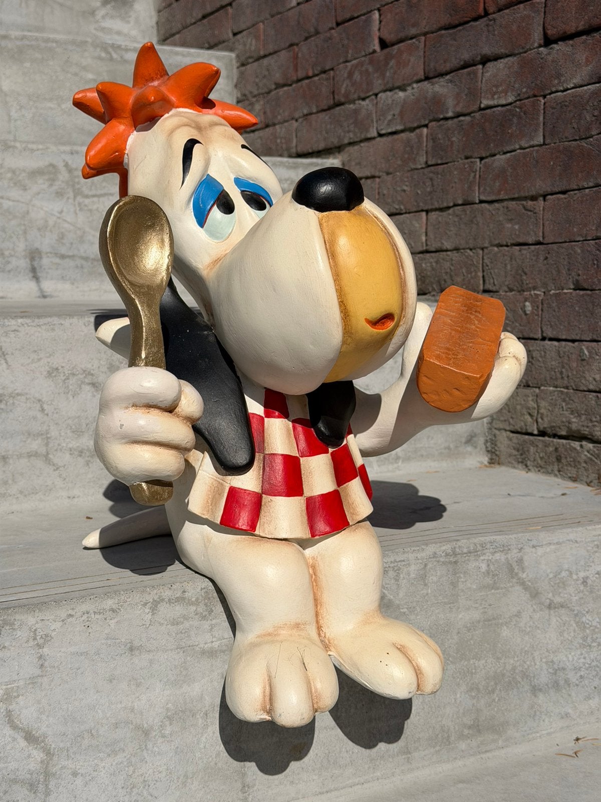 Zeer zeldzaam vintage Droopy beeld – collectors item, Ophalen of Verzenden, Zo goed als nieuw