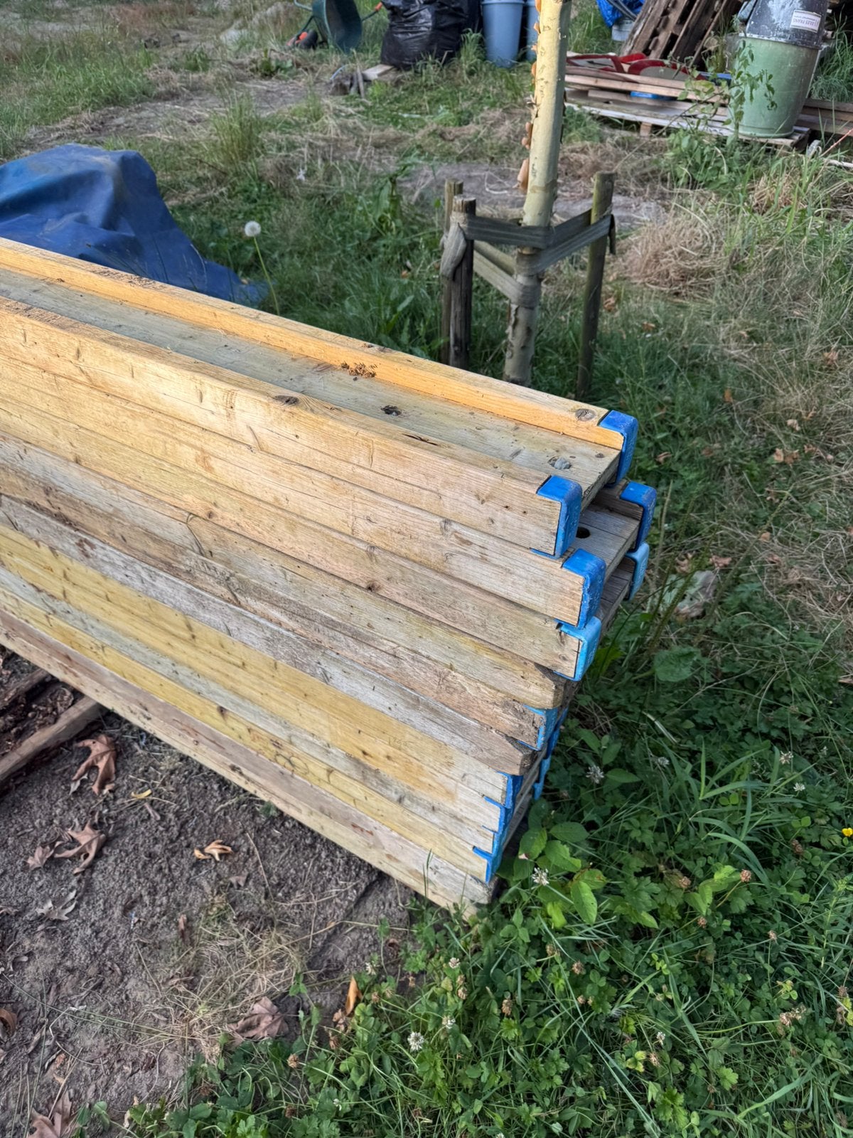 Doka balken 390 cm - Systeembalken, 300 cm ou plus, Comme neuf, Autres essences de bois, Enlèvement