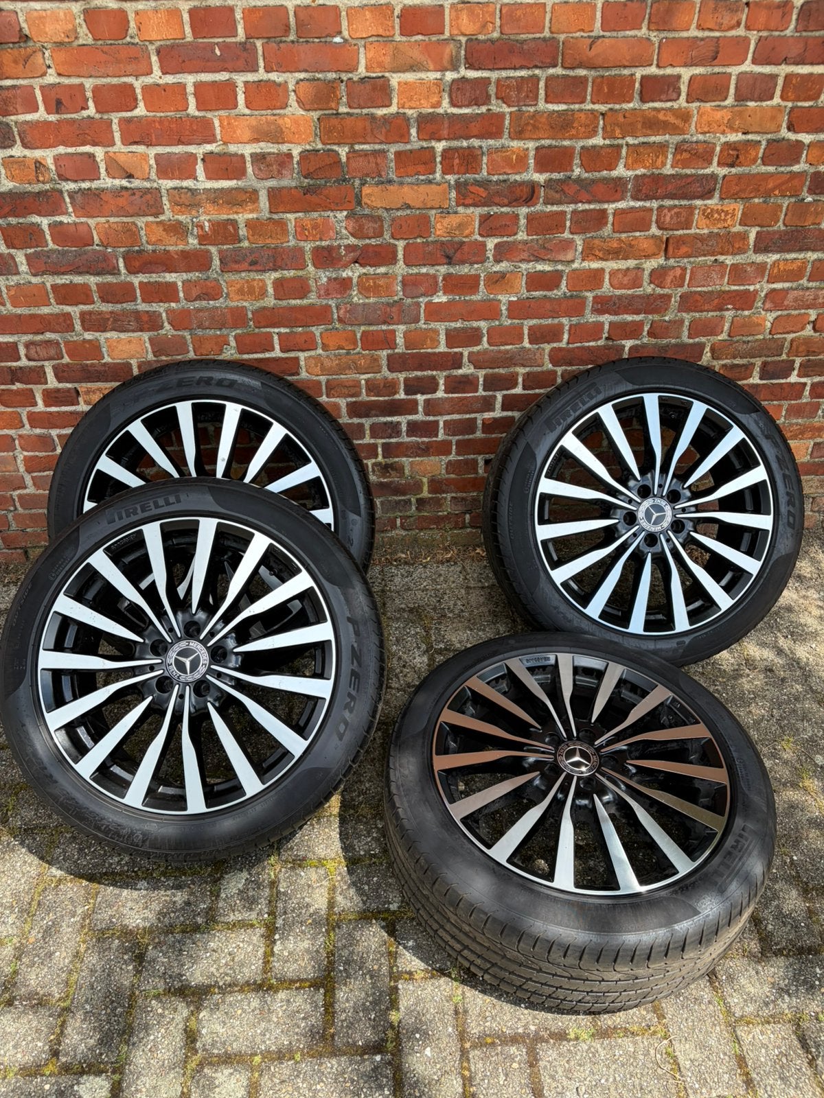 Mercedes Vklasse Vito velgen 19inch zomerset 245/40R19, 245 mm, Banden en Velgen, Zomerbanden, Ophalen