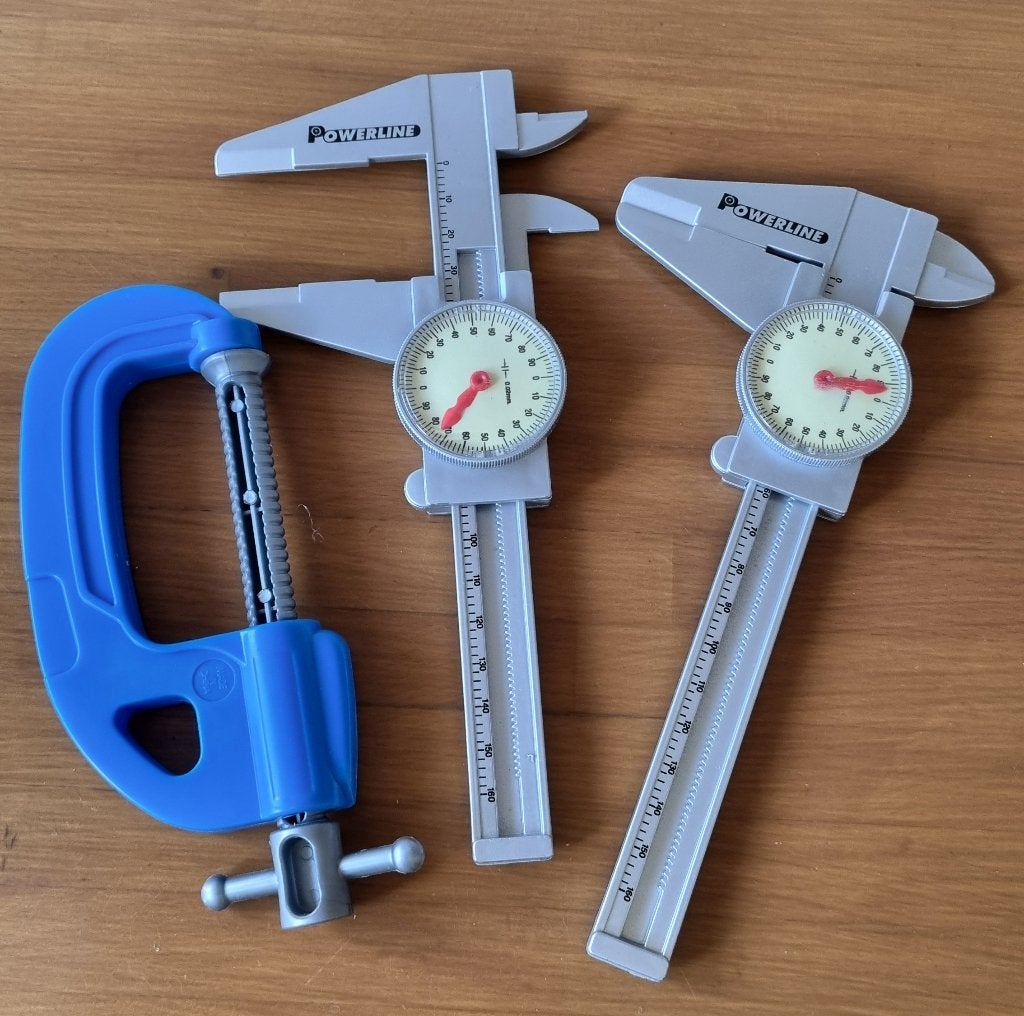 setje bouw gereedschap, Kinderen en Baby's, Speelgoed | Overig, Ophalen of Verzenden, Zo goed als nieuw, Jongen of Meisje