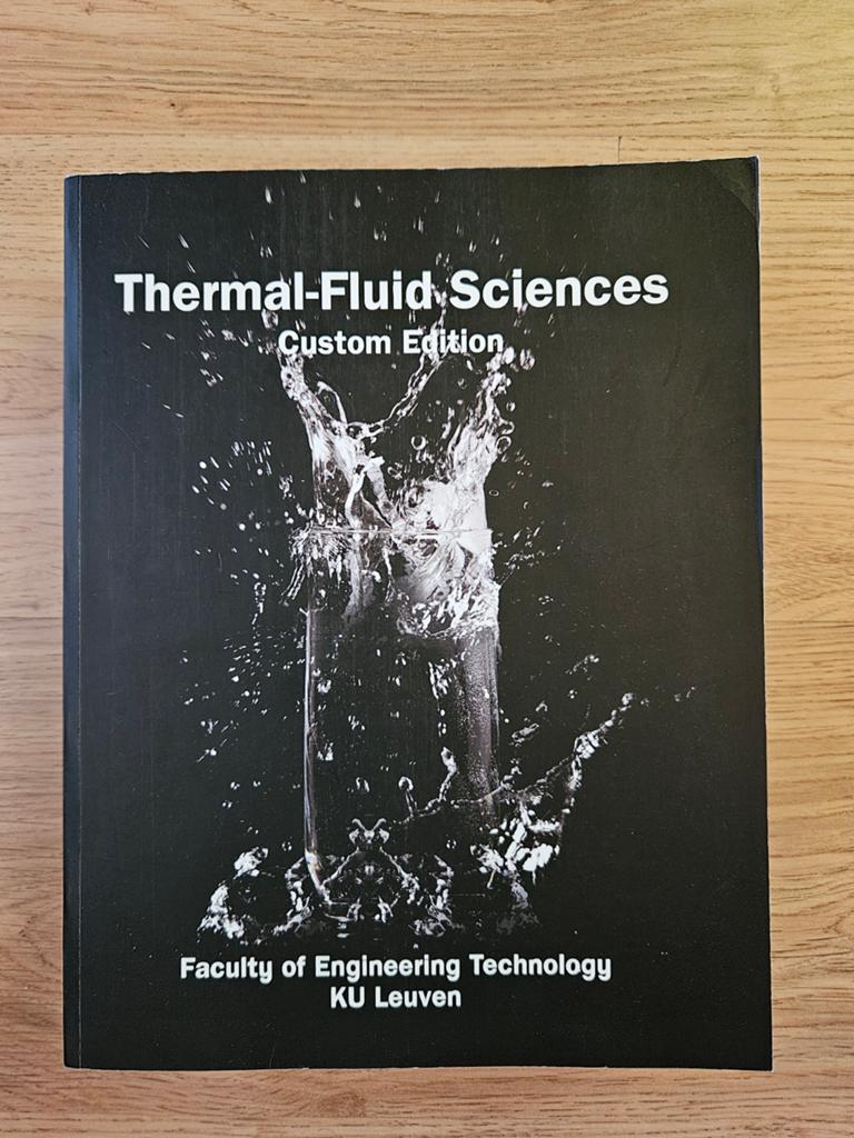 Thermal-Fluid Sciences Custom Edition, Boeken, Ophalen of Verzenden, Zo goed als nieuw
