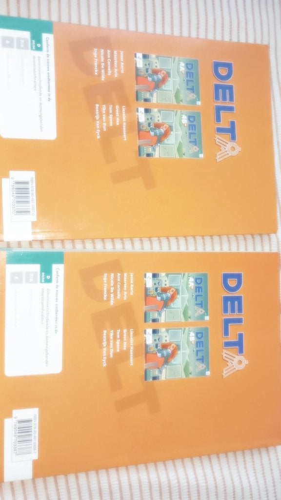 Cahier de mathématiques Delta 5 heures A et/ou B 4e année, Livres, Enlèvement ou Envoi, Plantyn, Comme neuf, Secondaire