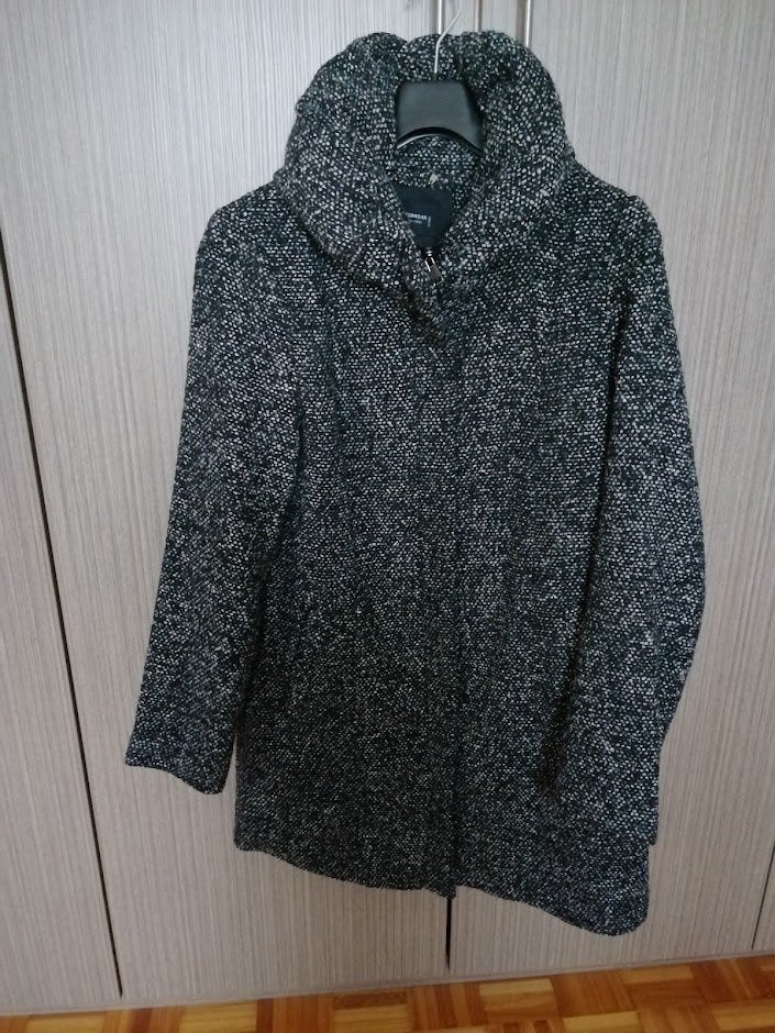 Dames jas, Ophalen, Zo goed als nieuw, Maat 42/44 (L), Zwart