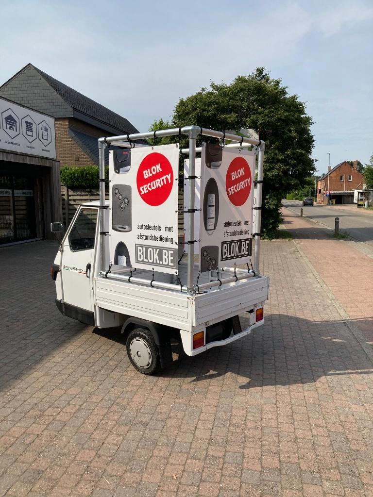 Piaggio Ape reclamerekken voor spandoeken, Vélos & Vélomoteurs, Enlèvement, Utilisé, Autres marques