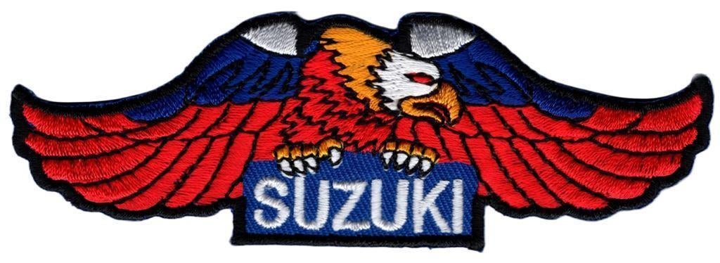 Suzuki stoffen opstrijk patch embleem #8, Motoren, Accessoires | Overige, Nieuw, Verzenden