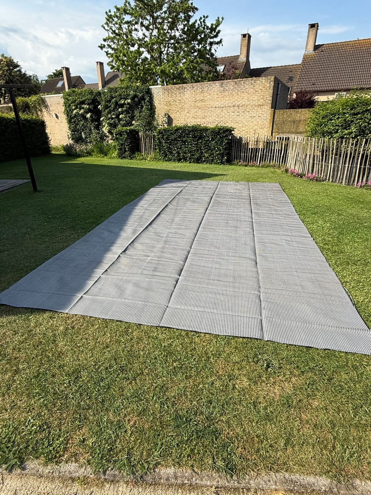 Pvc grondzeil 290 x 560 cm, Caravans en Kamperen, Ophalen, Zo goed als nieuw