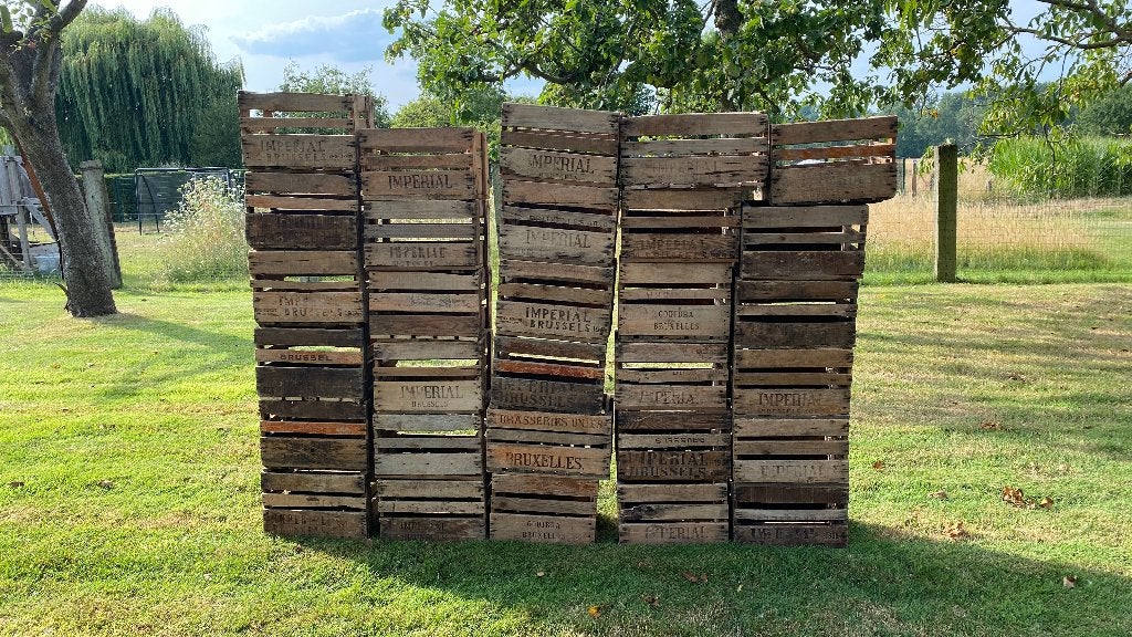 Houten bakken, Huis en Inrichting, Woonaccessoires | Kisten, Gebruikt, 5 – 50, Minder dan 50 cm, 50 tot 100 cm, Overige materialen