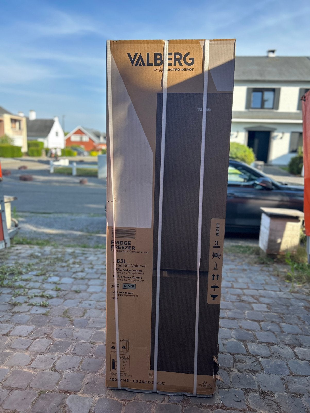 Valberg Frigo Splinternieuw, Maison & Meubles, Accessoires pour la Maison | Paravents d'intérieur, Comme neuf, Enlèvement ou Envoi