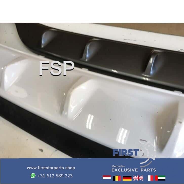 W205 C205 Coupé AMG diffuser Mercedes C Klasse 2014-2018 C43, Utilisé, -, -, Enlèvement ou Envoi