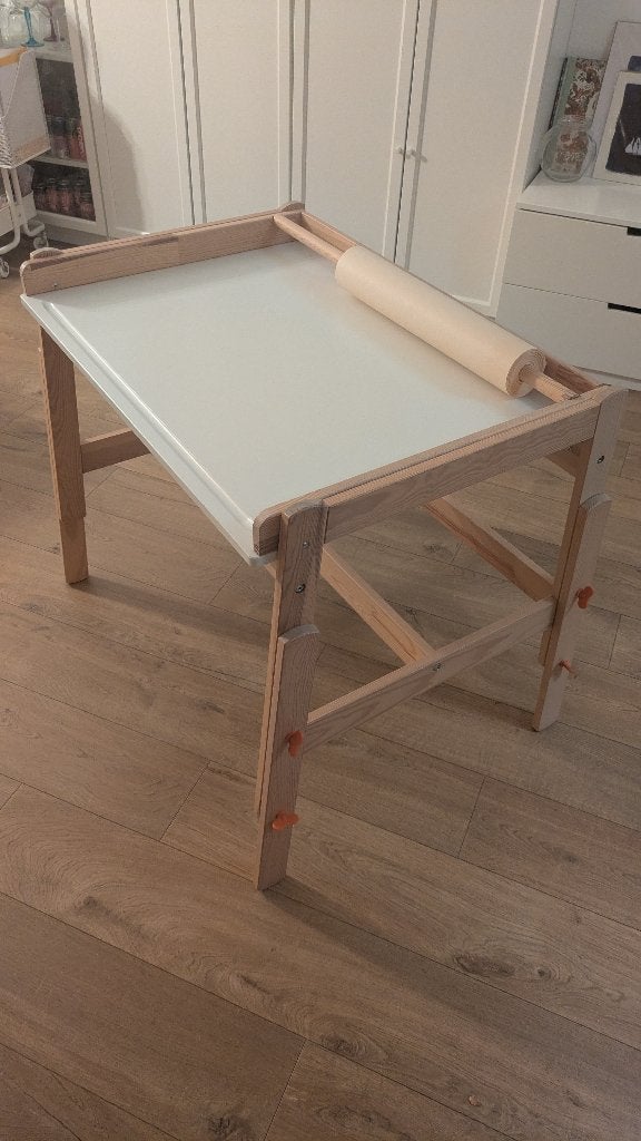 Flisat bureau Ikea, Maison & Meubles, Scandinave, Comme neuf, Enlèvement, IKEA