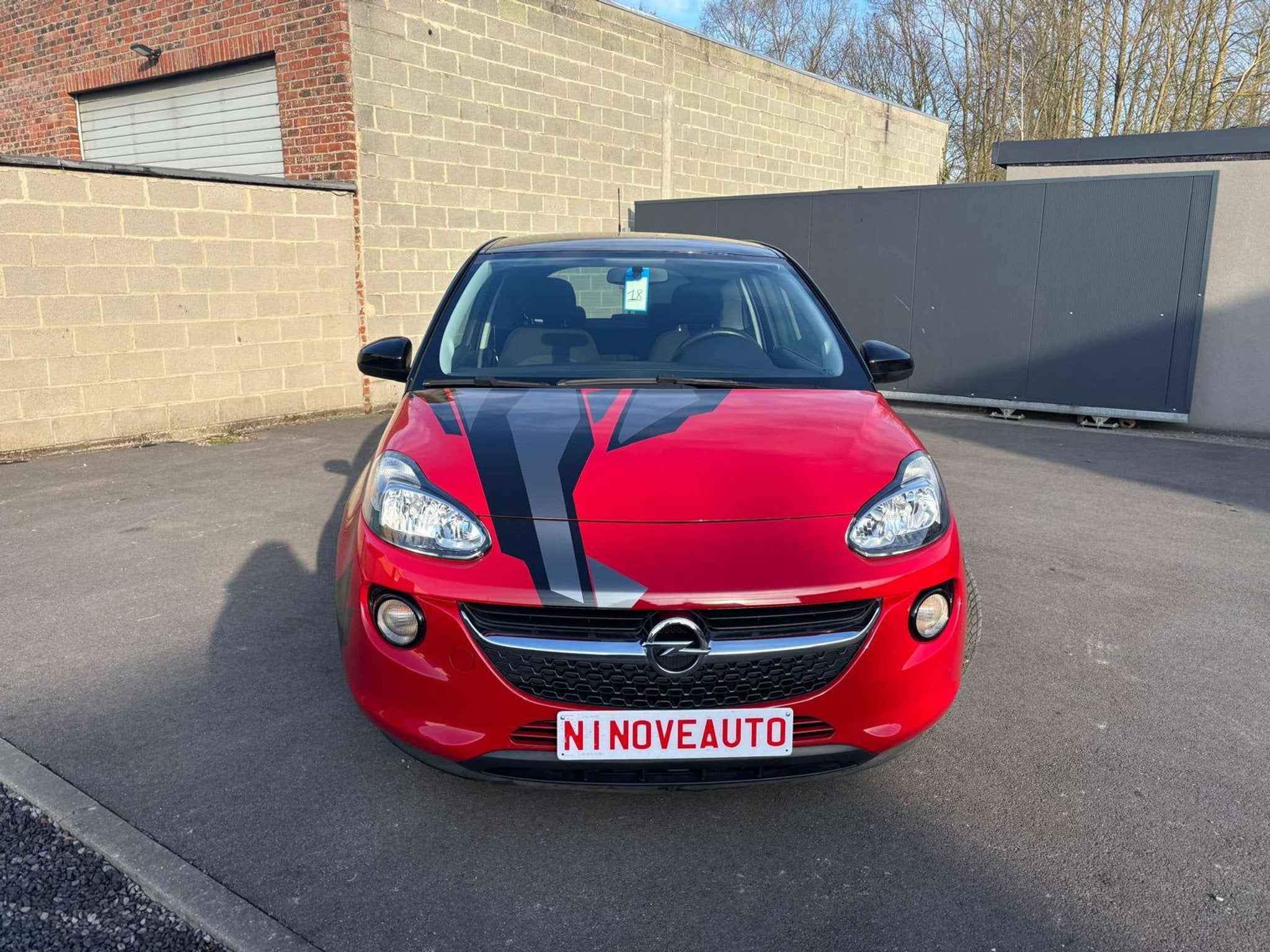 Opel ADAM 1.0i Turbo Glam*BLUETH PARKSENSOR CRUISE, Rouge, 90 ch, Euro 6, Entreprise