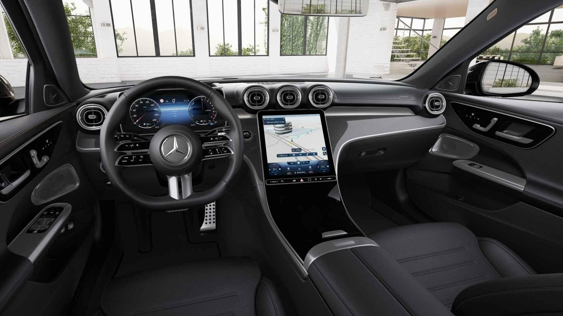 Mercedes-Benz C-Klasse 300 e Break AMG Line | Night Pack | P, Autos, Argent ou Gris, Achat, 1800 kg, Entreprise