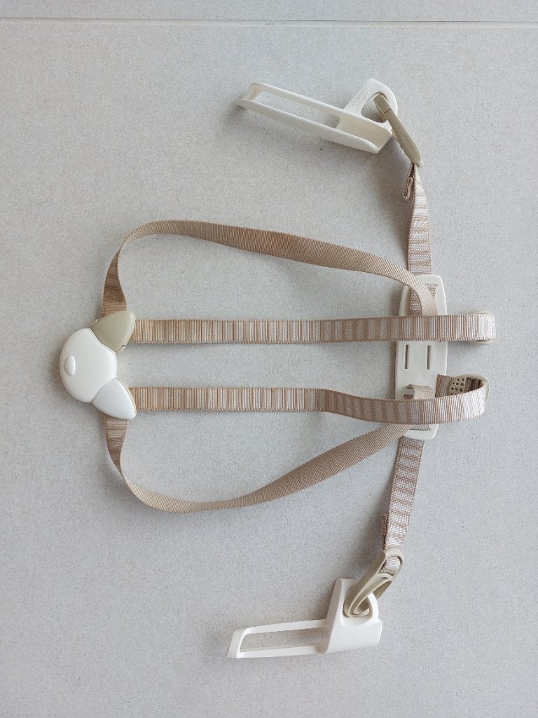 Stokke tuigje harnas voor eetstoel Tripp Trapp Beige, Kinderen en Baby's, Ophalen, Gebruikt, Overige typen