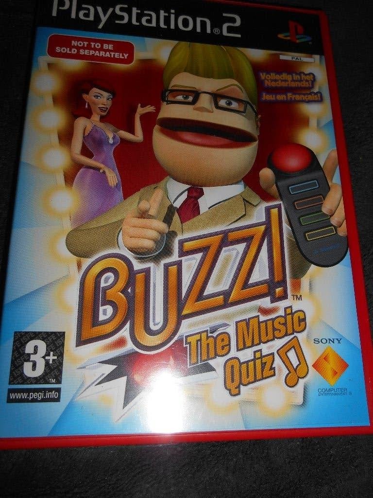 PS2 Jeu BUZZ ! The music Quiz, Consoles de jeu & Jeux vidéo, Enlèvement ou Envoi