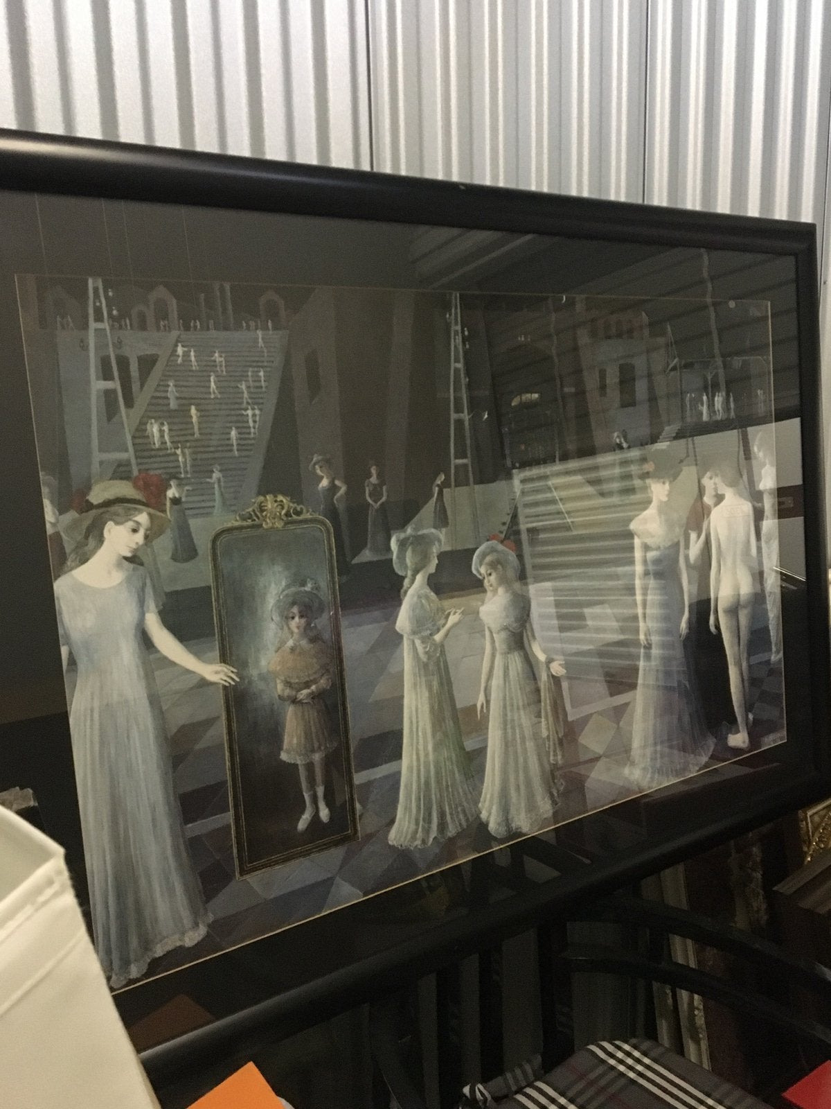 Delvaux 4/78, Antiquités & Art, Art | Peinture | Classique, Enlèvement