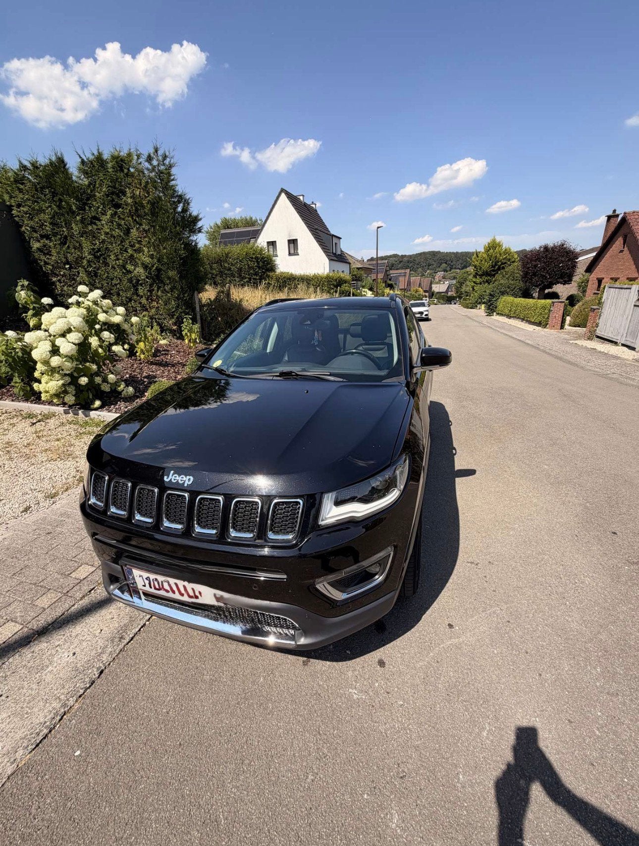 Jeep Compass 2.0 4x4 Limited, Auto's, Jeep, Automaat, Zwart, Diesel, Particulier