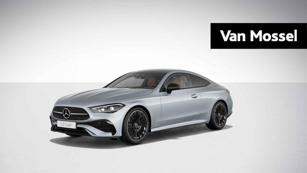 Mercedes-Benz CLE 220 d AMG Line Coupé + LEDER + PANO DAK +, Argent ou Gris, 1800 kg, Entreprise, Entretenue par le concessionnaire