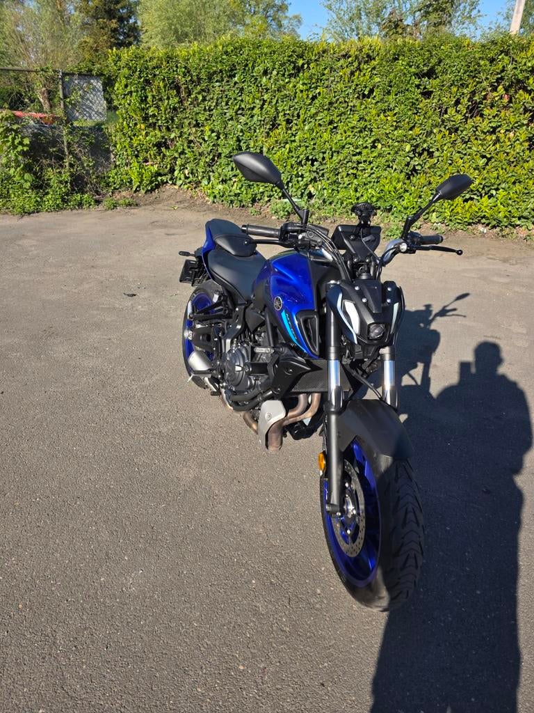 Yamaha MT-07 2024, 3800km, garantie 2029, rijbewijs A, Motoren, Particulier, Nieuw