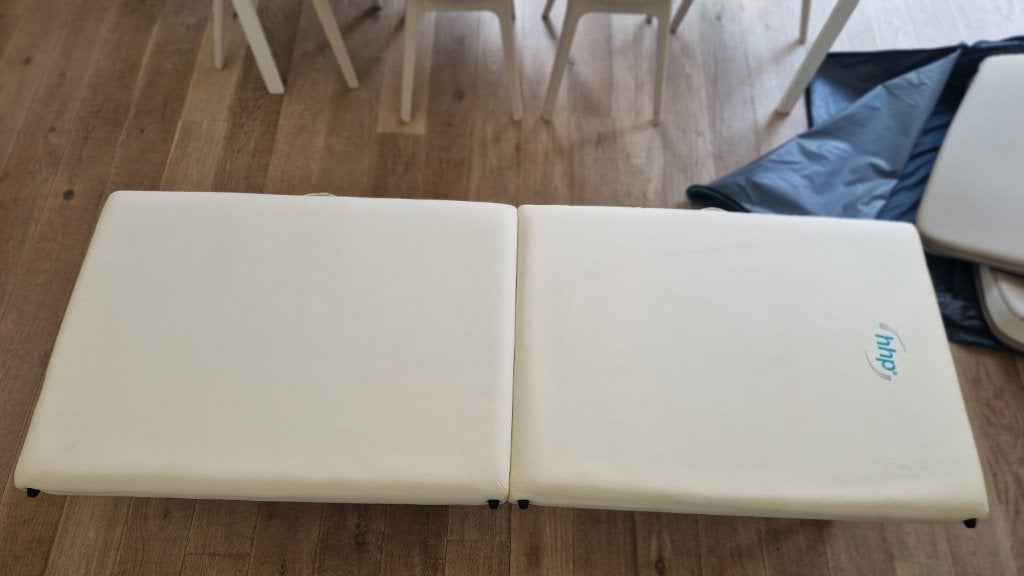 Système massage HHP AnduMedic 3 Home + table + 2 sacs, Enlèvement, Comme neuf, Chaise de massage ou Coussin
