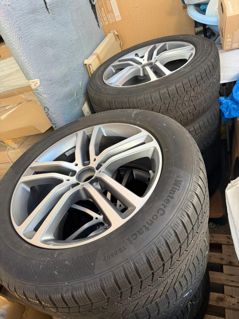 Mercedes Velgen voor GLE 20 inch met winterbanden Originel, Autos : Pièces & Accessoires, Pneus & Jantes, Enlèvement, 20 pouces