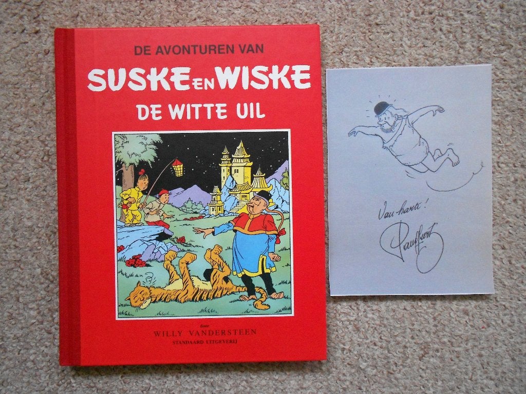 Suske en Wiske 9 - De Witte Uil - Klassiek + tek Paul Geerts, Willy Vandersteen, Eén stripboek, Nieuw, Ophalen of Verzenden
